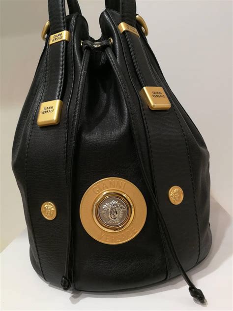 versace black pouch|versace bag price.